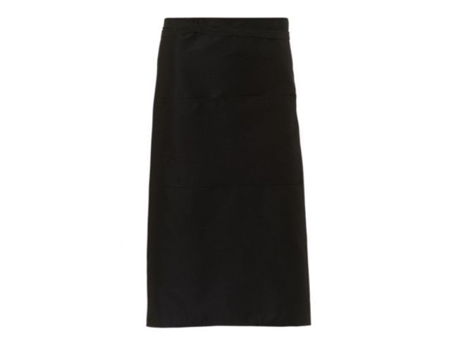 Long Waist Apron With Pocket